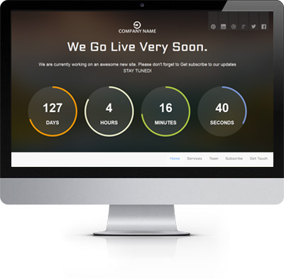 Canvas Timer with blur Background